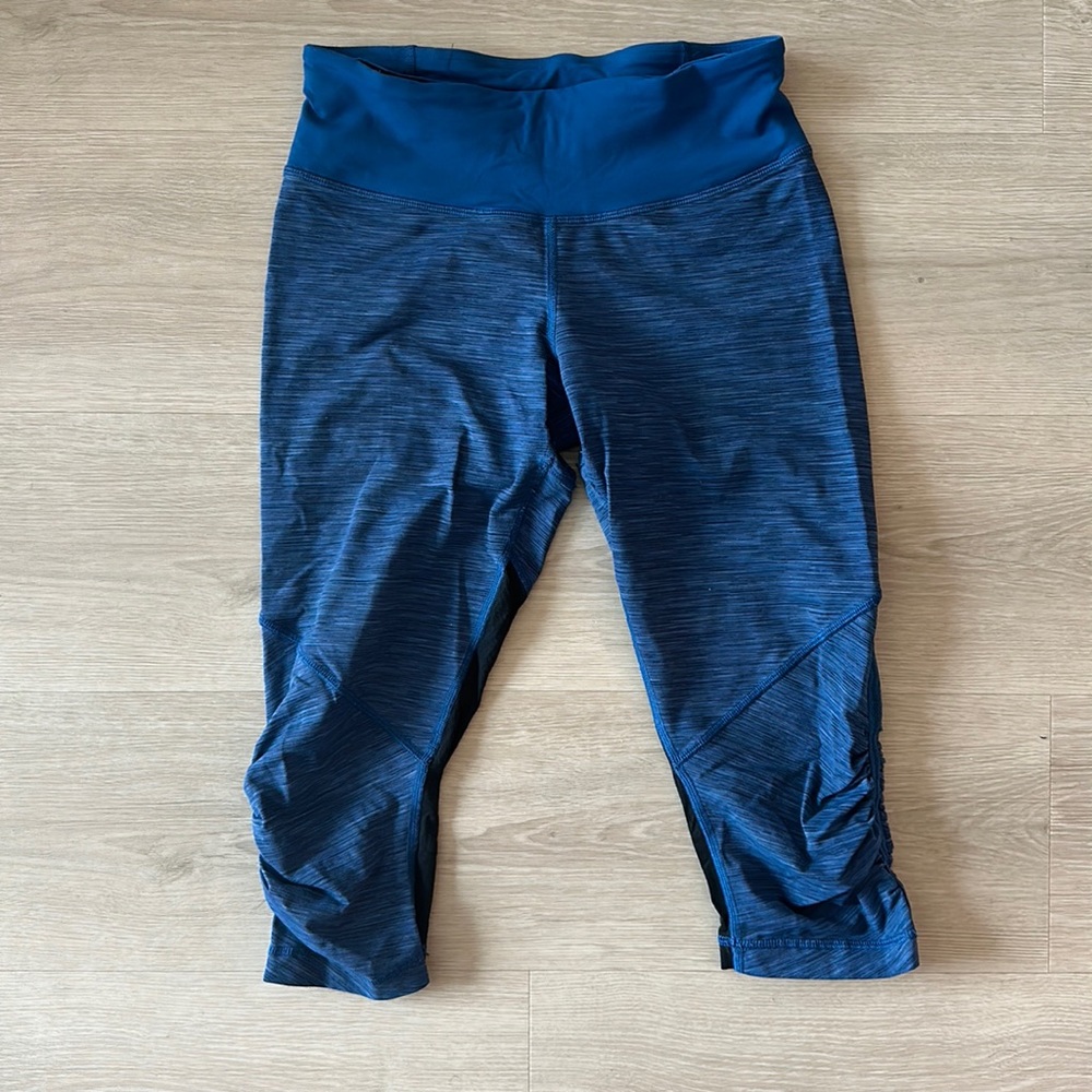 Blue Lululemon Capris Women